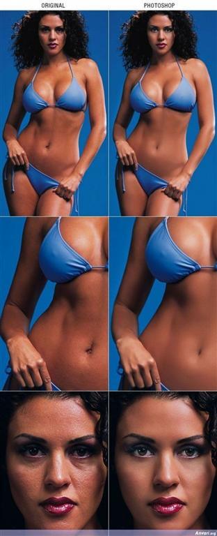 Чудеса фотошопа: 20 шокирующих фотографий знаменитостей