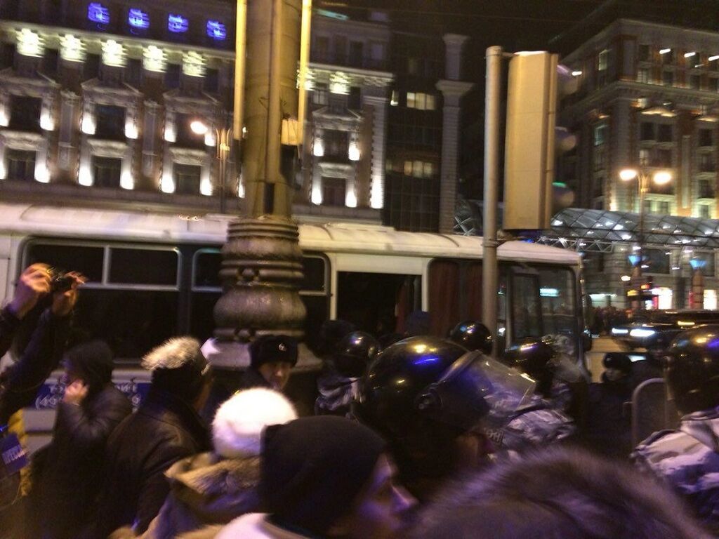 На Манежній площі вже затримали більше 170 людей: опубліковано фото