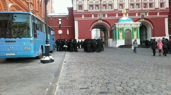 Полиция Москвы и военные готовятся противодействовать свержению Путина: фотофакт