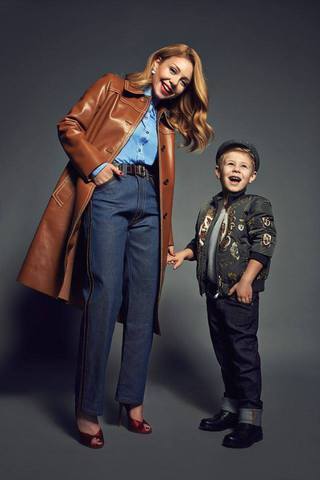 Новая фотосессия Тины Кароль с сыном