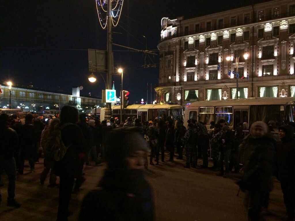 На Манежной площади задержали 245 человек: опубликованы фото