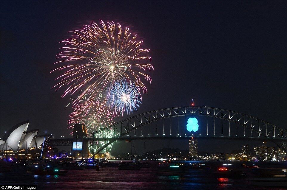 Как в мире встречали Новый год: фото и видео