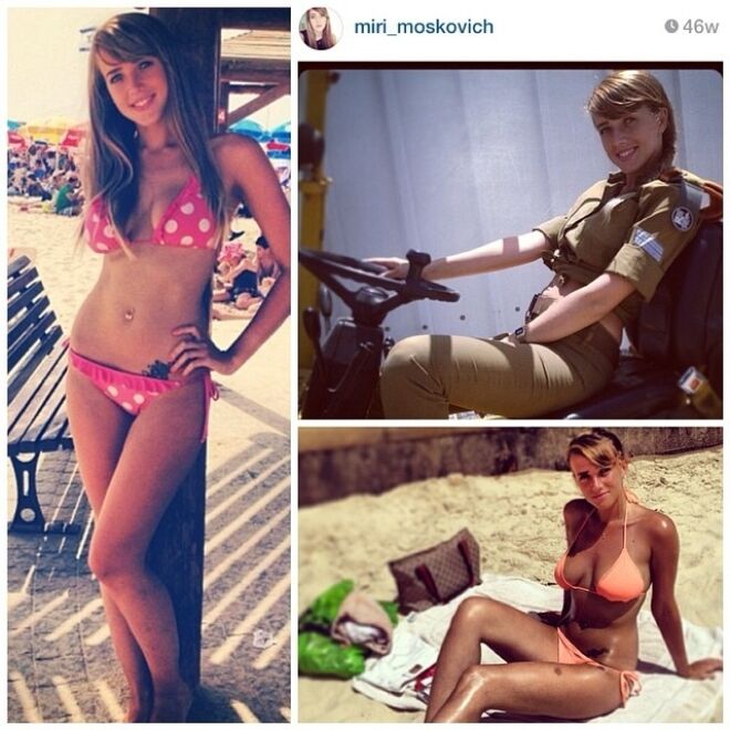 Селфи сногсшибательных красавиц, которые служат в израильской армии