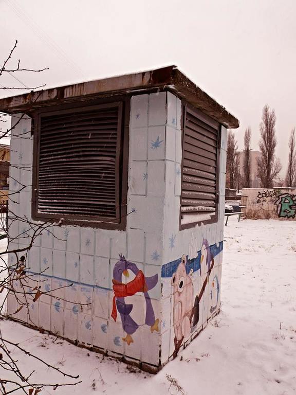 Киев украсили... пингвинами: фотофакт