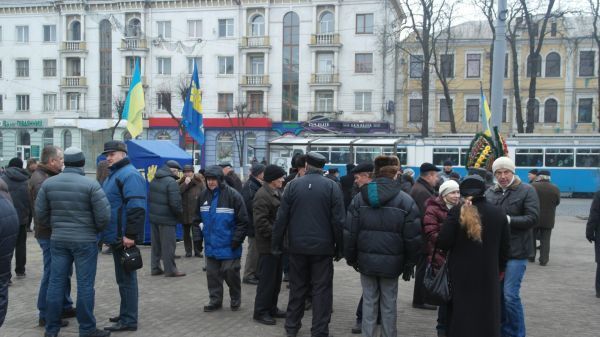 Вече в Виннице потребовало отставки губернатора