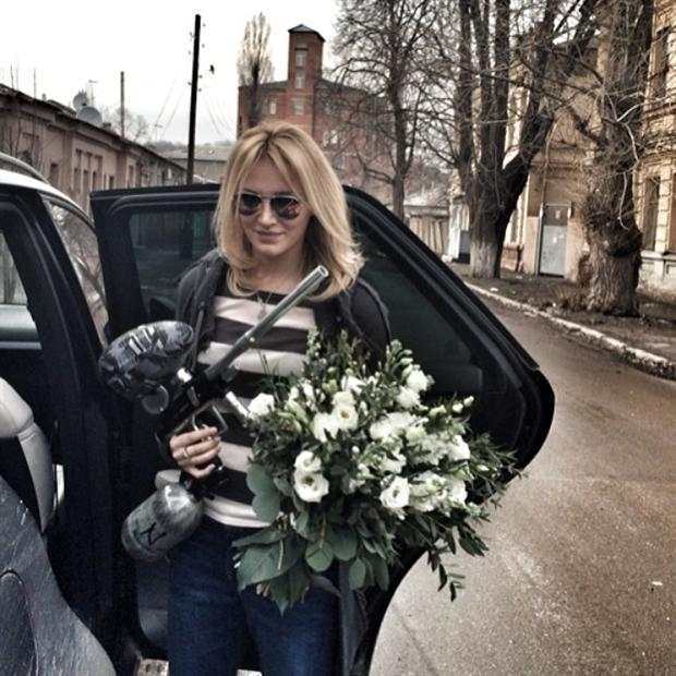 Дочь Добкина показала, как поздравляла любимого с Днем Вооруженных Сил Украины