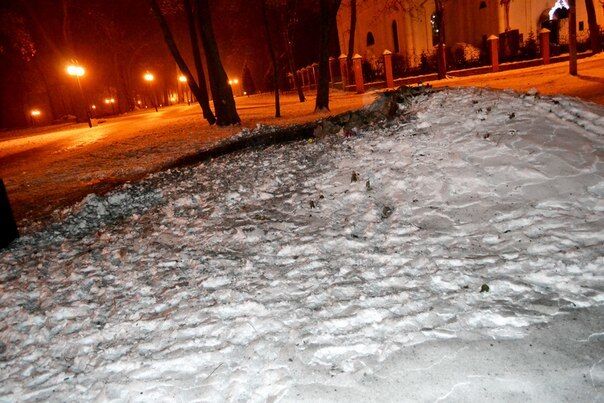 В Харькове ночью взорвали памятный знак УПА: опубликовано фото