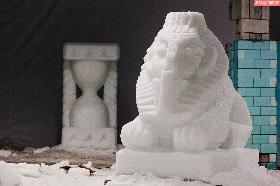 В Киеве открывается выставка ледяных скульптур: опубликованы фото 