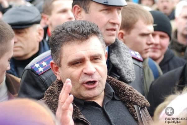 В Луцке активисты Автомайдана сошлись в стычке с милиционерами