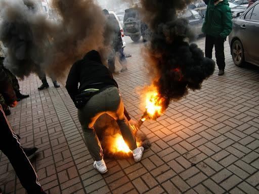 "Титушки" получили отпор и поняли, что им на Майдане не место - свободовец