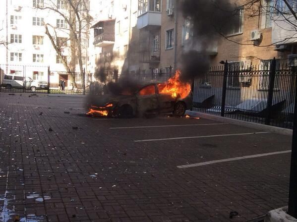 Столкновения в Киеве: силовики начали штурм. Фоторепортаж