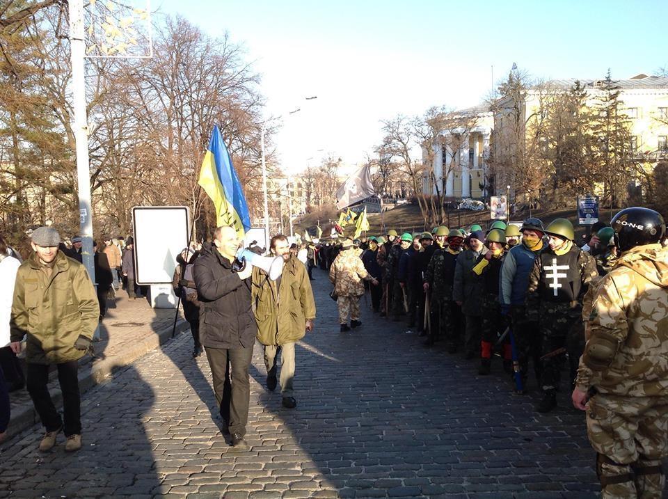 Столкновения в Киеве: силовики начали штурм. Фоторепортаж