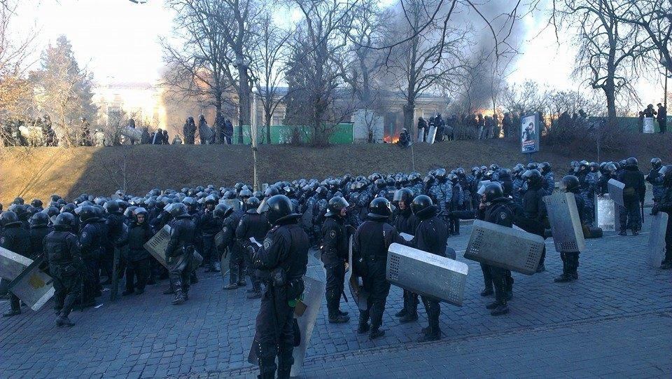 "Беркут" прорвався на Майдан