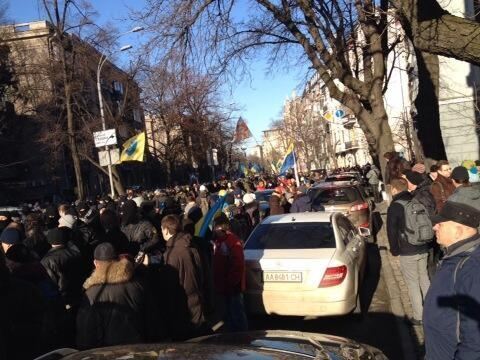 Зіткнення в Києві: силовики почали штурм. Фоторепортаж