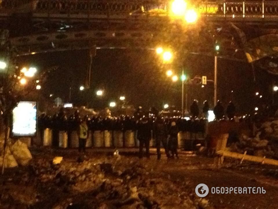 Противостояние на Майдане продолжается