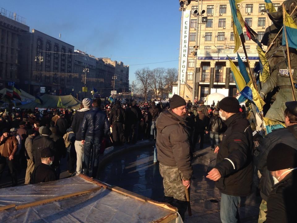 "Беркут" прорвався на Майдан