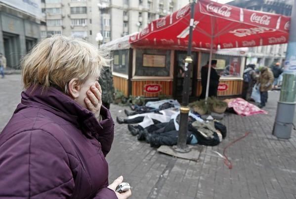 Як починалася бійня на Евромайдане: убиті і снайпери. Нові фото