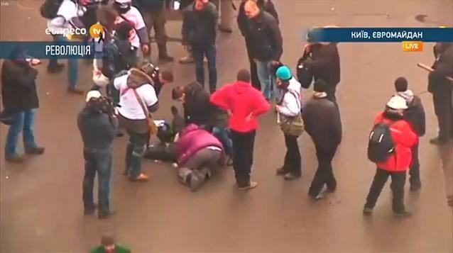 Майданівці перейшли в наступ: є поранені