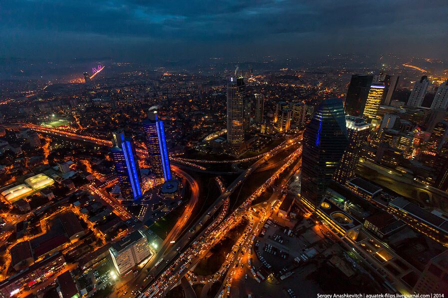Невероятные фото ночного Стамбула
