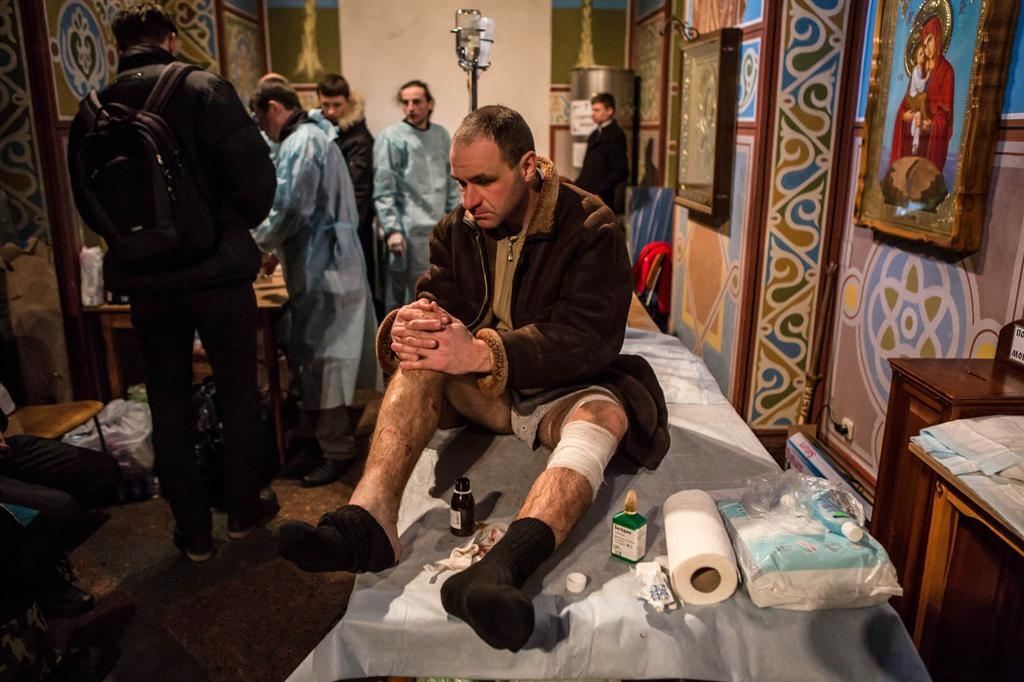 Самые страшные фото Майдана