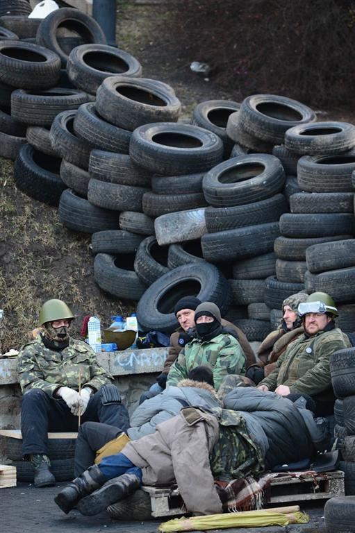 Майдан відпочиває після тривалих протистоянь