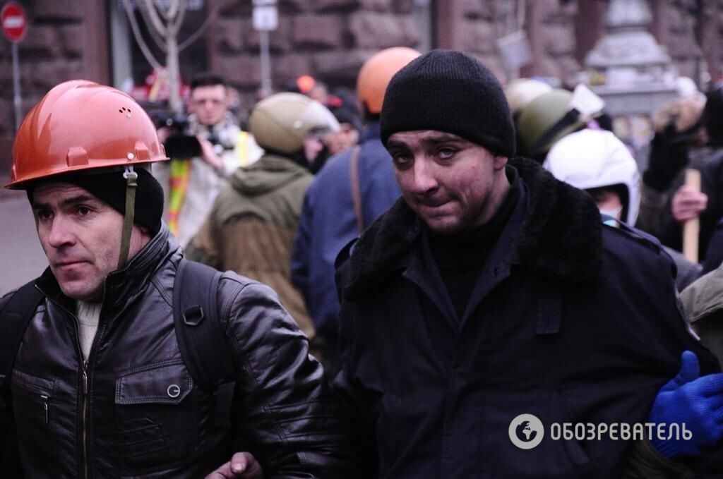 Лица и маски Евромайдана. Ч. 8: милиция, активисты и пленные