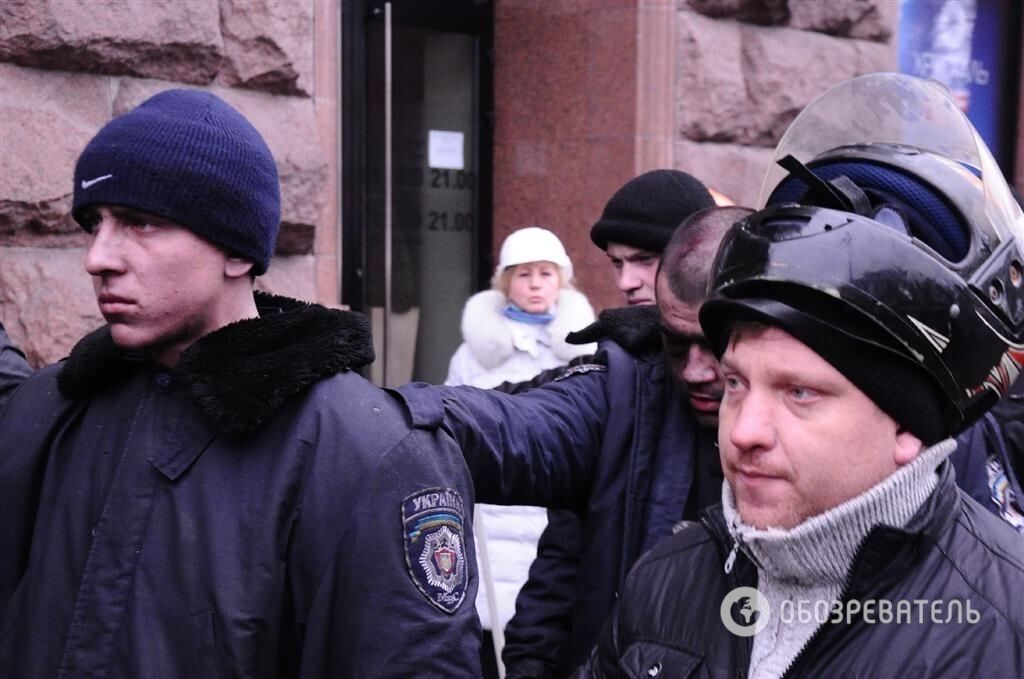 Особи і маски Евромайдана. Ч. 8: міліція, активісти та полонені