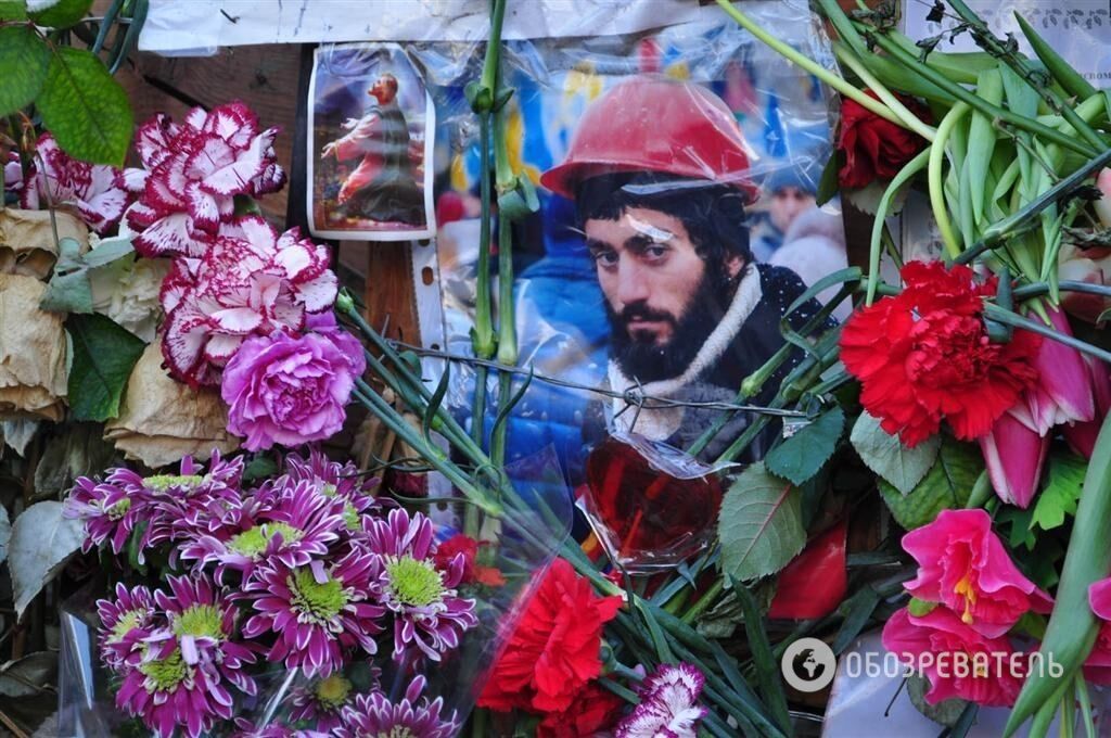 На Майдане вспоминают погибших