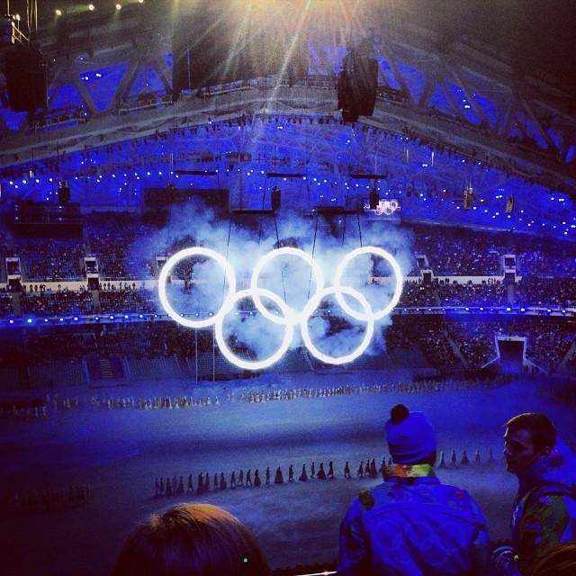 Очевидцы репетиции открытия Олимпиады поделились фотографиями шоу