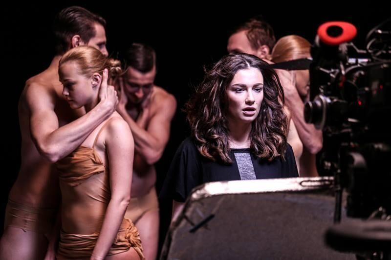 На съемках нового клипа Анастасия Приходько прошла испытание морозами!