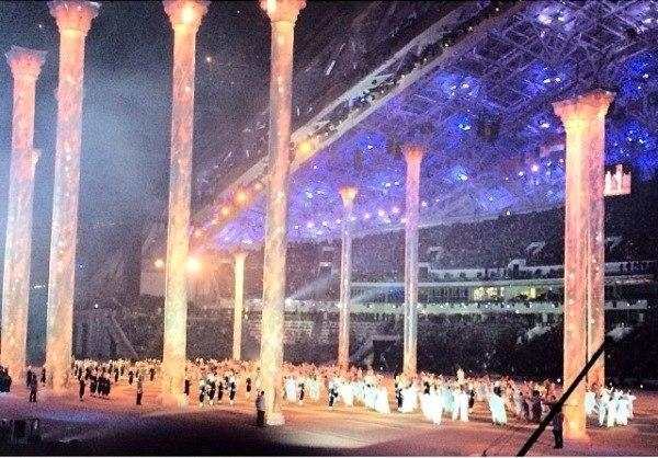 Очевидцы репетиции открытия Олимпиады поделились фотографиями шоу