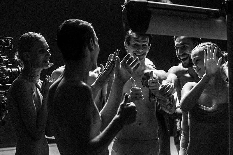 На съемках нового клипа Анастасия Приходько прошла испытание морозами!