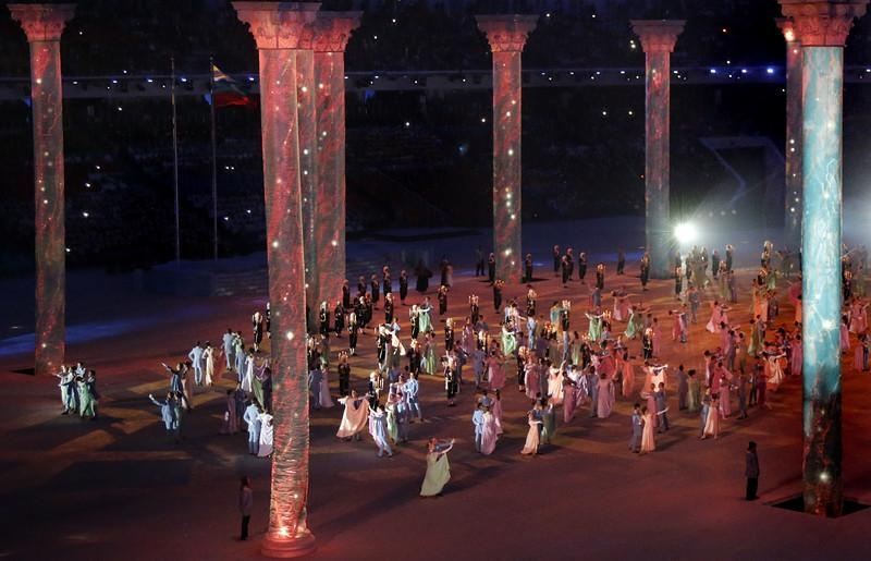 Как в Сочи открывали зимние Олимпийские игры