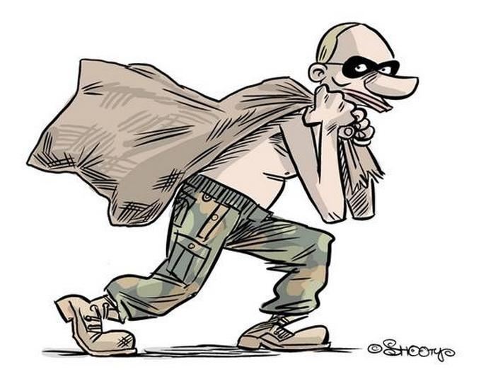 Российская агрессия против Украины в карикатурах международных СМИ