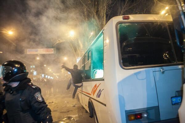 Беспорядки в Донецке