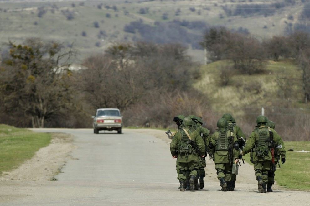 Російські військові у Криму