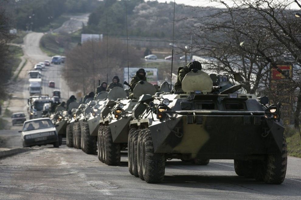 Російські військові у Криму