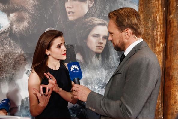 Эмма Уотсон и Дженнифер Коннелли на премьере "Ноя": черные лебеди