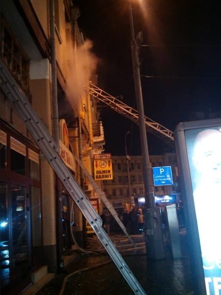 Ночью в Киеве горел Бессарабский рынок