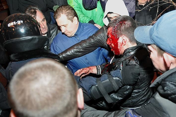 Криваве побоїще в Донецьку влаштували росіяни - журналіст