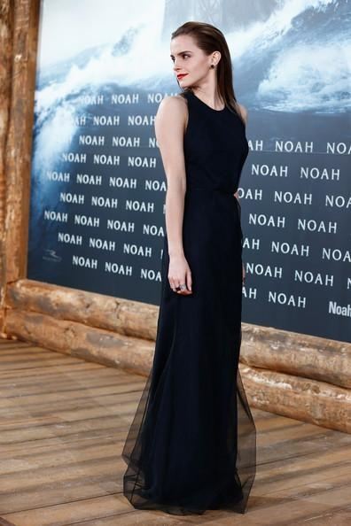 Эмма Уотсон и Дженнифер Коннелли на премьере "Ноя": черные лебеди