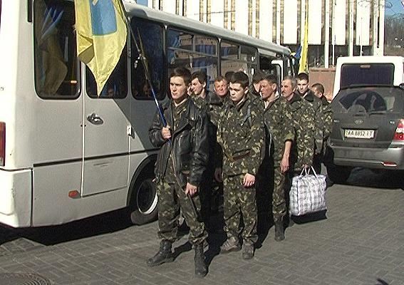 Самооборона Майдана отправилась на военные учения