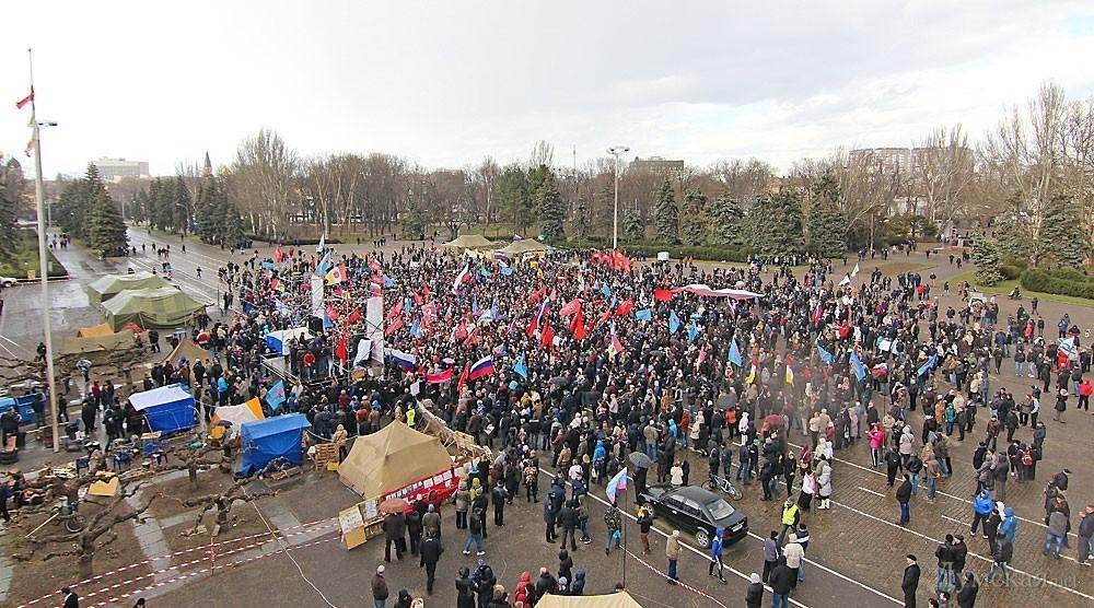 В Одессе прошел марш сепаратистов