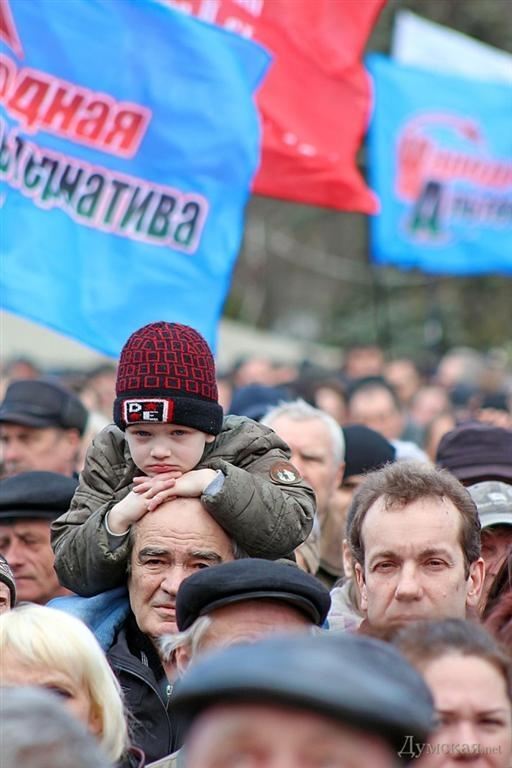 В Одессе прошел марш сепаратистов