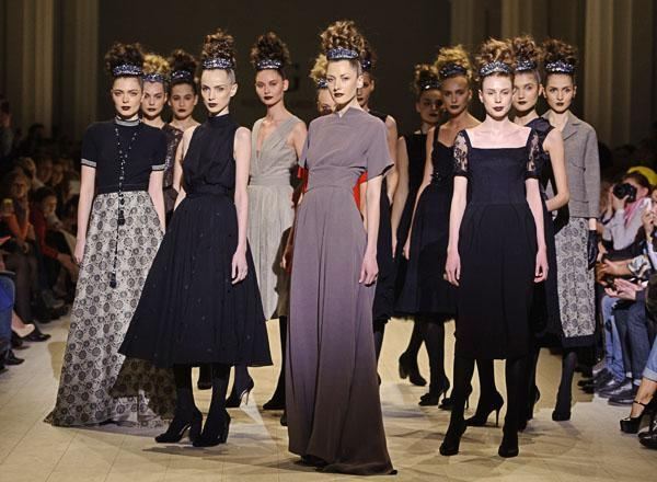 Ukrainian Fashion Week. Образ красотки из 60-х от Виктории Гресь