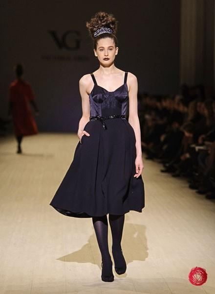 Ukrainian Fashion Week. Образ красотки из 60-х от Виктории Гресь