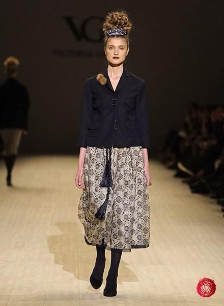 Ukrainian Fashion Week. Образ красотки из 60-х от Виктории Гресь