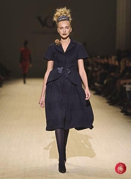 Ukrainian Fashion Week. Образ красотки из 60-х от Виктории Гресь