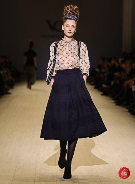 Ukrainian Fashion Week. Образ красотки из 60-х от Виктории Гресь