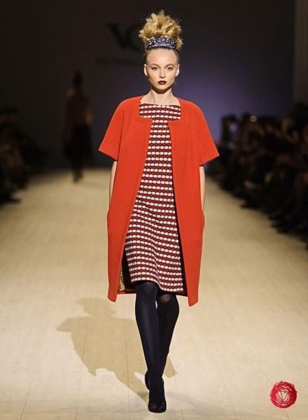 Ukrainian Fashion Week. Образ красотки из 60-х от Виктории Гресь